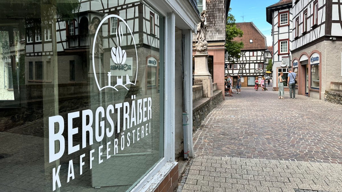 Pop-Up Store der Bergsträßer Kaffeerösterei in Bensheim - Bergsträßer Kaffeerösterei